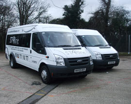 16 seat minibuses